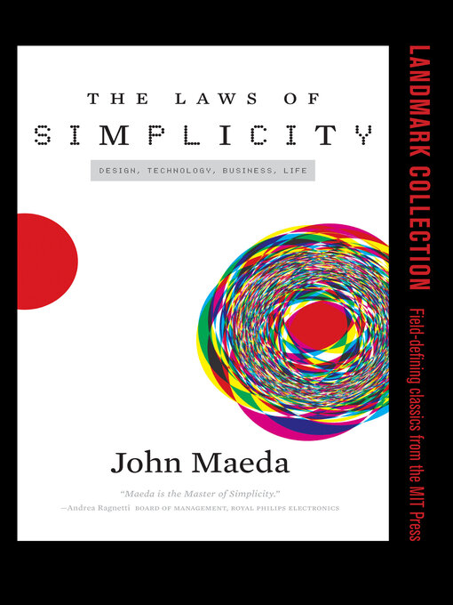 Title details for The Laws of Simplicity by John Maeda - Available